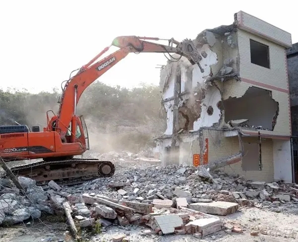 和田县建筑物拆除